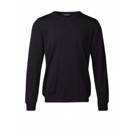 Merino sweater med rund hals Merino sweater med rund hals