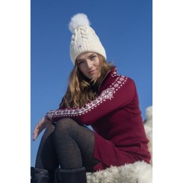 Geilo Feminine sweater - bordeaux Geilo Feminine sweater - bordeaux