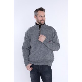 Villmark sweater - mellemgrå