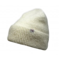 Mohair hue - R&aring;hvid