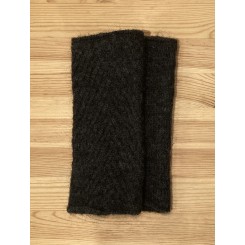 Mohair h&aring;ndledsvarmere - Koksgr&aring;