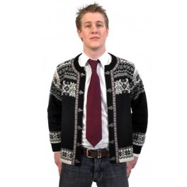 Sort Stavanger cardigan Sort Stavanger cardigan